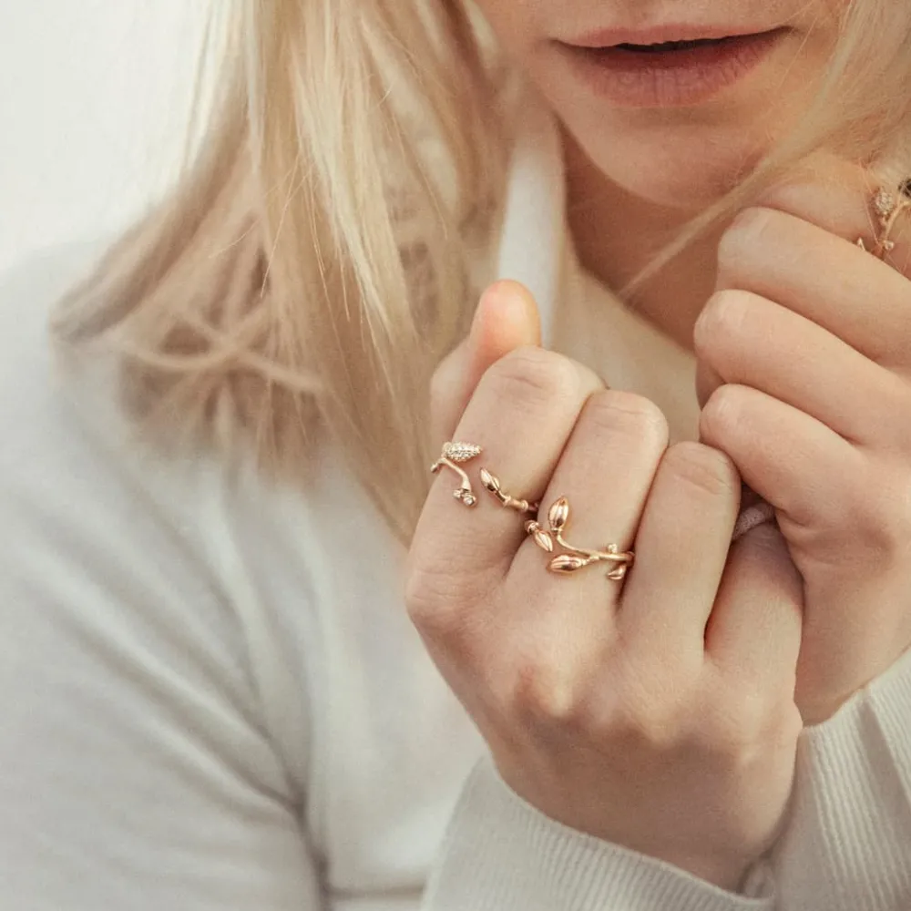 Ole Lynggaard Rings-Blooming ring