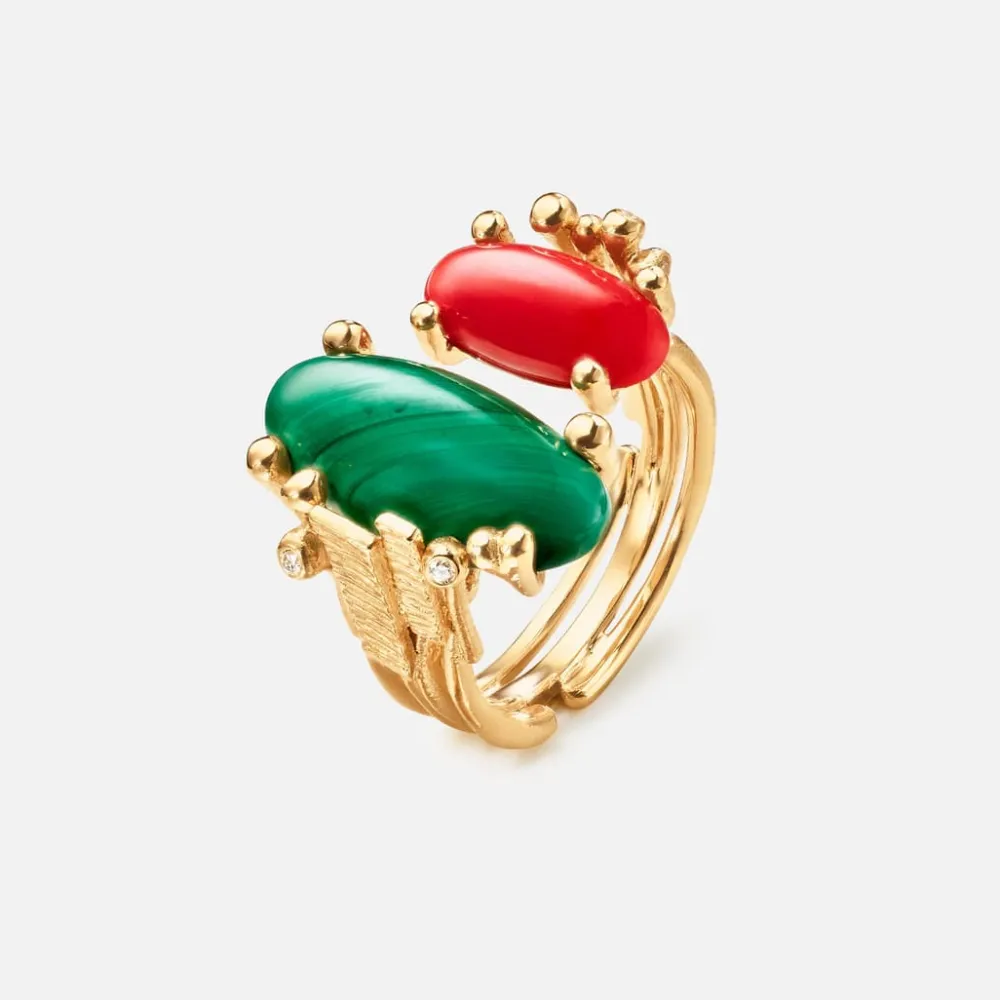Ole Lynggaard Rings-BoHo ring double