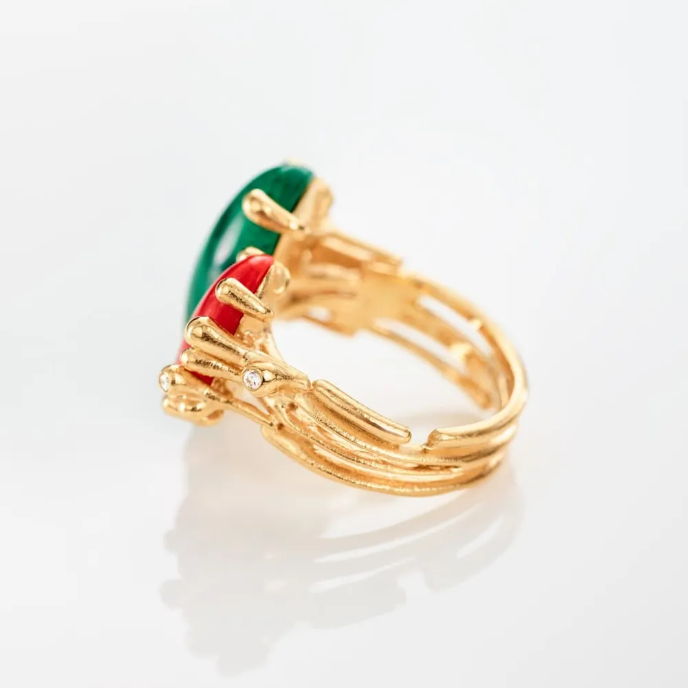 Ole Lynggaard Rings-BoHo ring double