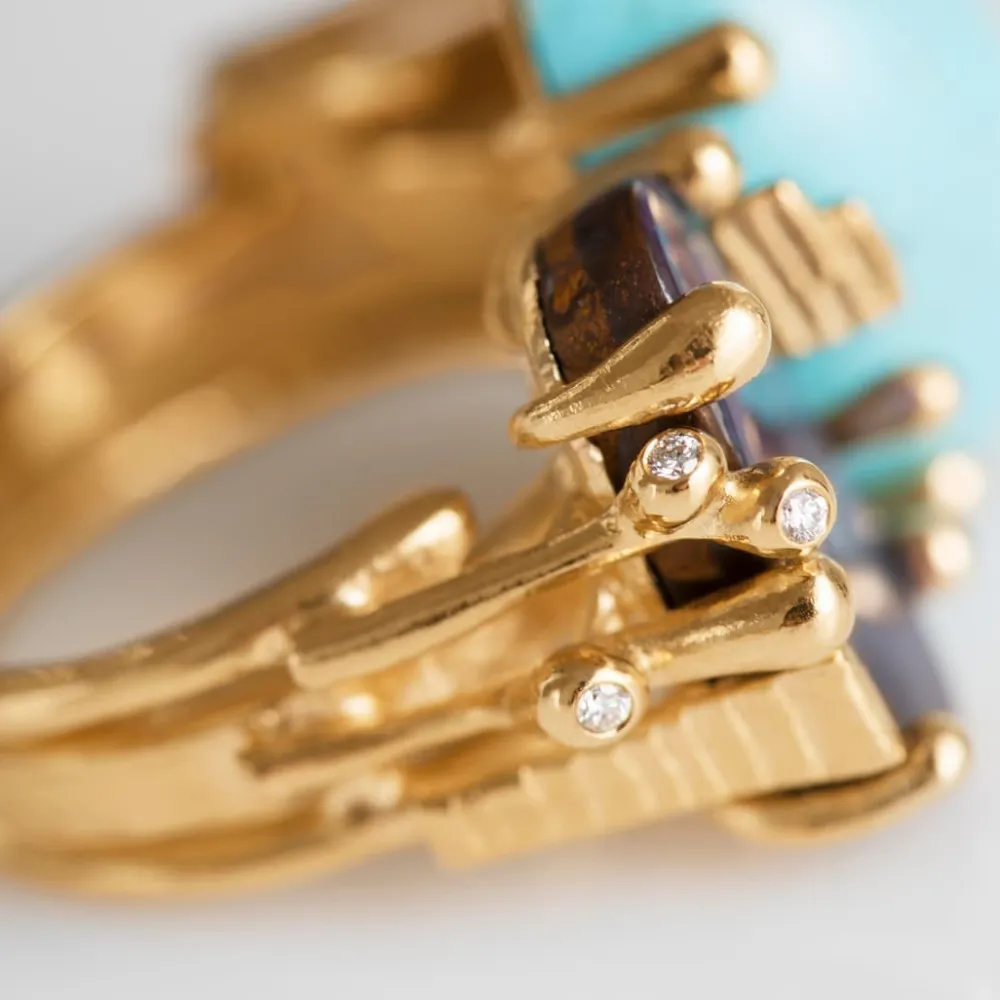 Ole Lynggaard Rings-BoHo ring double