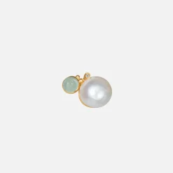 Ole Lynggaard Earring Singles-BoHo stud earrings large