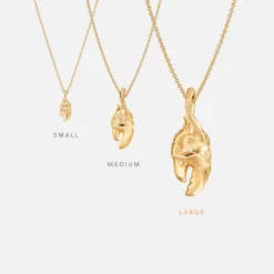 Ole Lynggaard Pendants-Claw pendant large