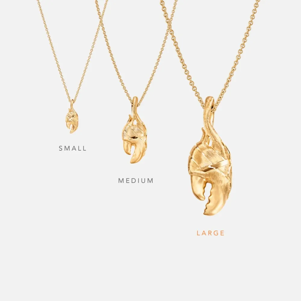 Ole Lynggaard Pendants-Claw pendant large