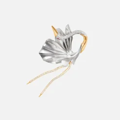 Ole Lynggaard Brooches-Cranes brooch