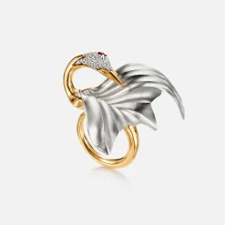 Ole Lynggaard Rings-Cranes ring large
