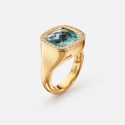 Ole Lynggaard Rings | Rings-Cushion ring pavé