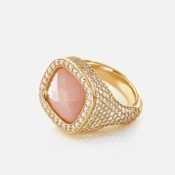 Ole Lynggaard Rings | High Jewellery-Cushion ring pavé