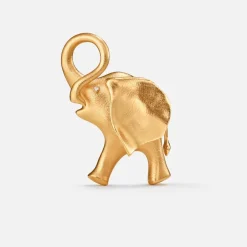 Ole Lynggaard Brooches-Elephant Brooche