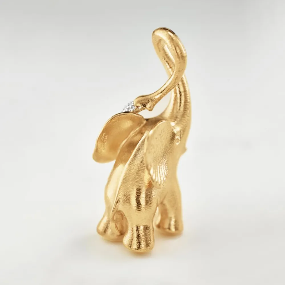 Ole Lynggaard Pendants | Most Popular-Elephant pendant large
