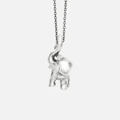 Ole Lynggaard Pendants-Elephant pendant medium