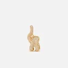 Ole Lynggaard Pendants-Elephant pendant medium pavé