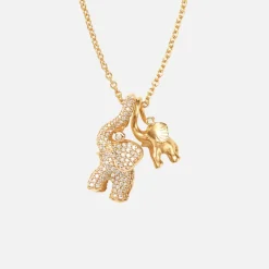 Ole Lynggaard Necklaces | Sets-Elephant pendants with collier