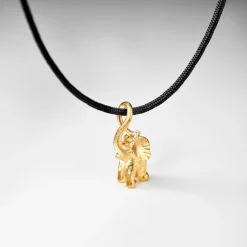 Ole Lynggaard Bracelets | Charms-Elephant string bracelet