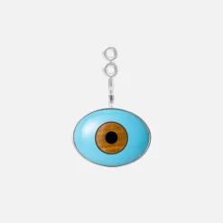Ole Lynggaard Earring Pendants And Drops-Evil Eye earring pendant