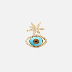Ole Lynggaard Earring Pendants And Drops-Evil Eye earring pendant