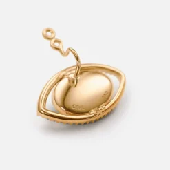 Ole Lynggaard Earring Pendants And Drops-Evil Eye earring pendant