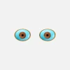 Ole Lynggaard Earring Pairs-Evil Eye stud earrings