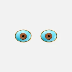 Ole Lynggaard Earring Pairs-Evil Eye stud earrings