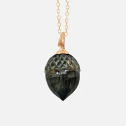 Ole Lynggaard Pendants-Forest Acorn Pendant