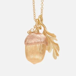 Ole Lynggaard Pendants-Forest Acorn pendant large