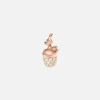 Ole Lynggaard Pendants-Forest Acorn pendant small pavé