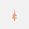Ole Lynggaard Pendants-Forest Oak leaf pendant small