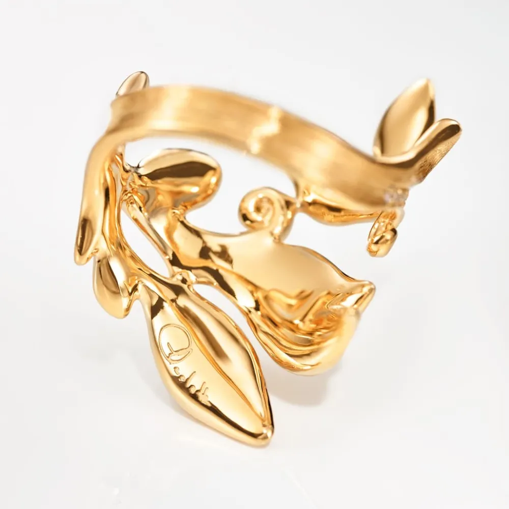 Ole Lynggaard Rings-Forest Ring Pavé