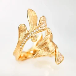 Ole Lynggaard Rings-Forest Ring Pavé
