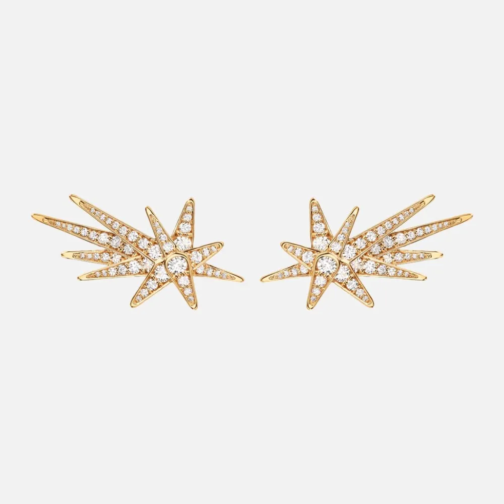 Ole Lynggaard Earring Pairs-Funky Shooting Stars stud Earrings