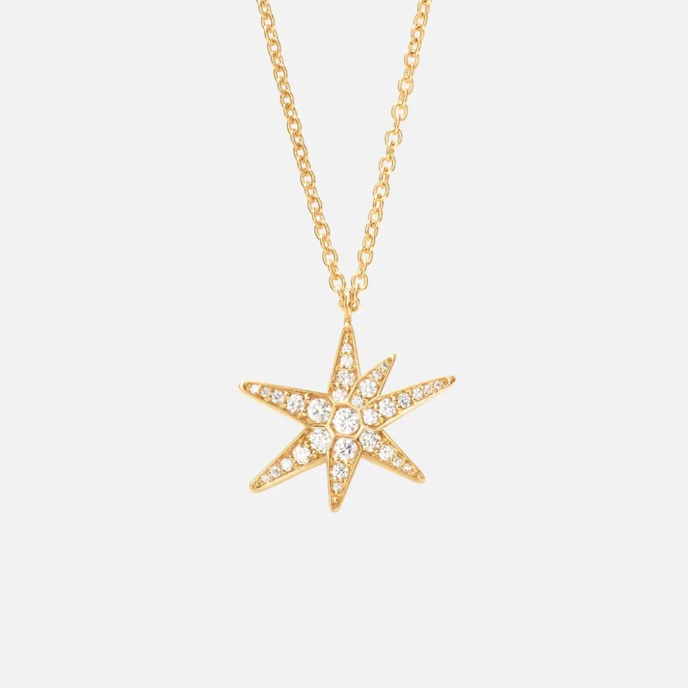 Ole Lynggaard Necklaces-Funky Stars collier