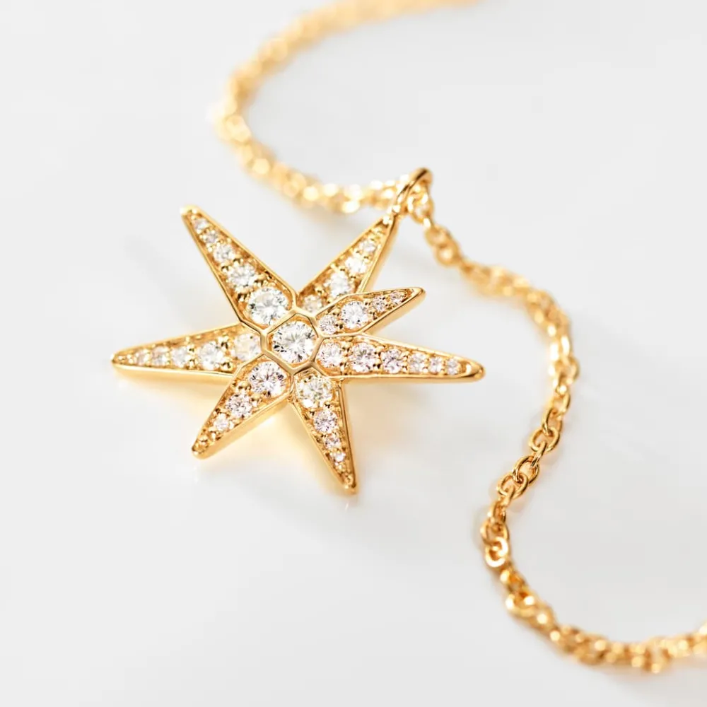 Ole Lynggaard Necklaces-Funky Stars collier