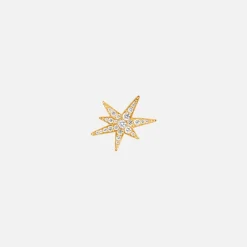 Ole Lynggaard Earring Singles-Funky Stars stud earring small