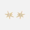 Ole Lynggaard Earring Pairs-Funky Stars stud Earrings medium
