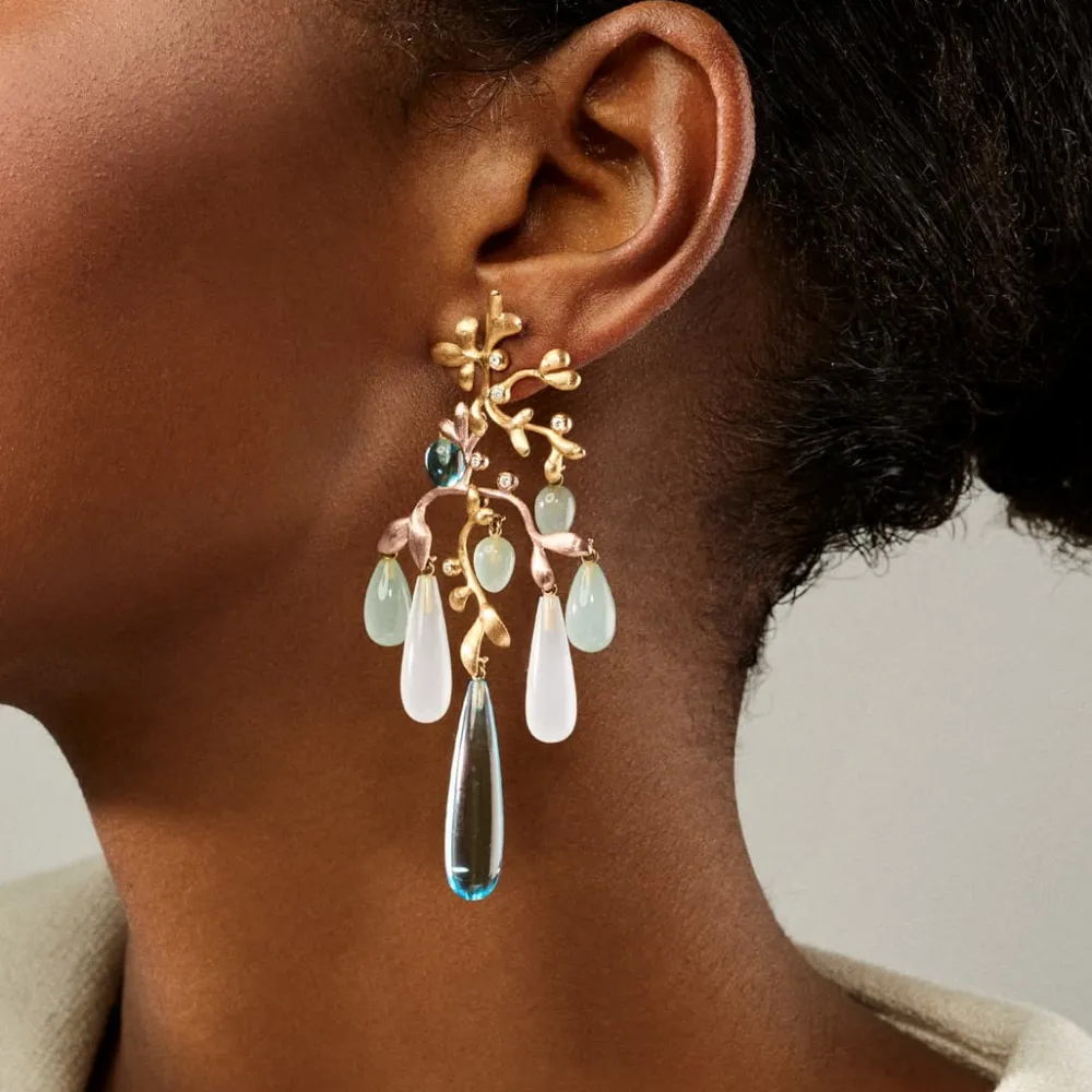 Ole Lynggaard Earring Pairs-Gipsy earrings