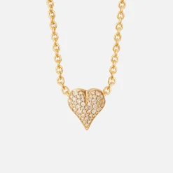 Ole Lynggaard Pendants | Bead Colliers And Clasps-Hearts clasp pavé