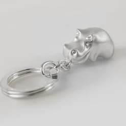 Ole Lynggaard Accessories | Key Charms-Hippopotamus key ring