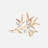 Ole Lynggaard Brooches | High Jewellery-Leaves Brooch Large