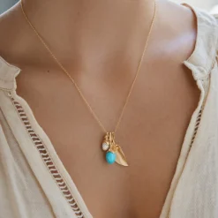 Ole Lynggaard Pendants | Most Popular-Leaves pendant mini