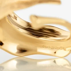 Ole Lynggaard Rings-Leaves ring medium