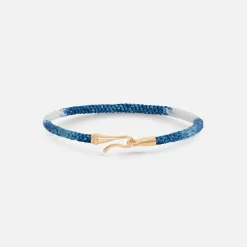 Ole Lynggaard Bracelets | Bracelets-LIFE BRACELET BLUE JEANES