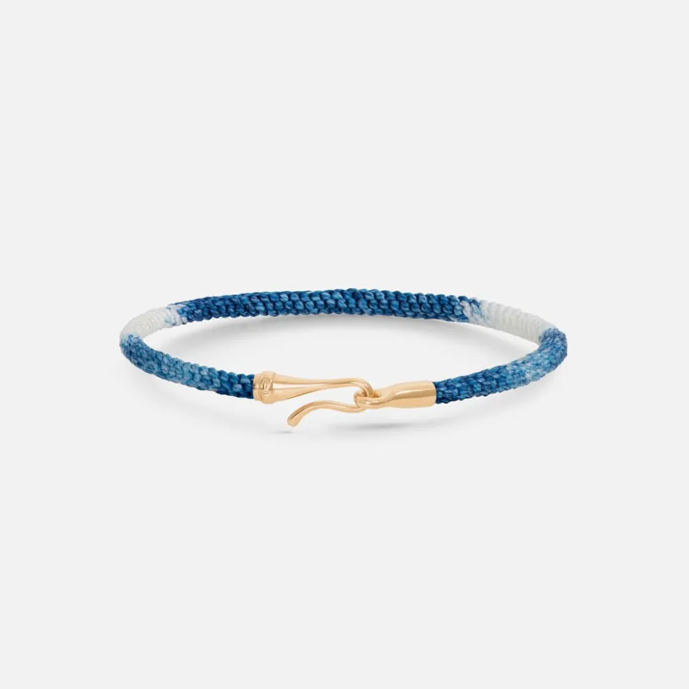 Ole Lynggaard Bracelets | Bracelets-LIFE BRACELET BLUE JEANES