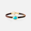 Ole Lynggaard Bracelets-LIFE BRACELET MAROON