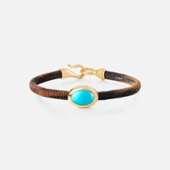 Ole Lynggaard Bracelets-LIFE BRACELET MAROON