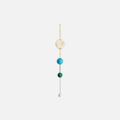 Ole Lynggaard Earring Pendants And Drops-Lotus earring pendant