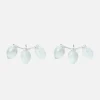 Ole Lynggaard Earring Pendants And Drops-Lotus earring pendants