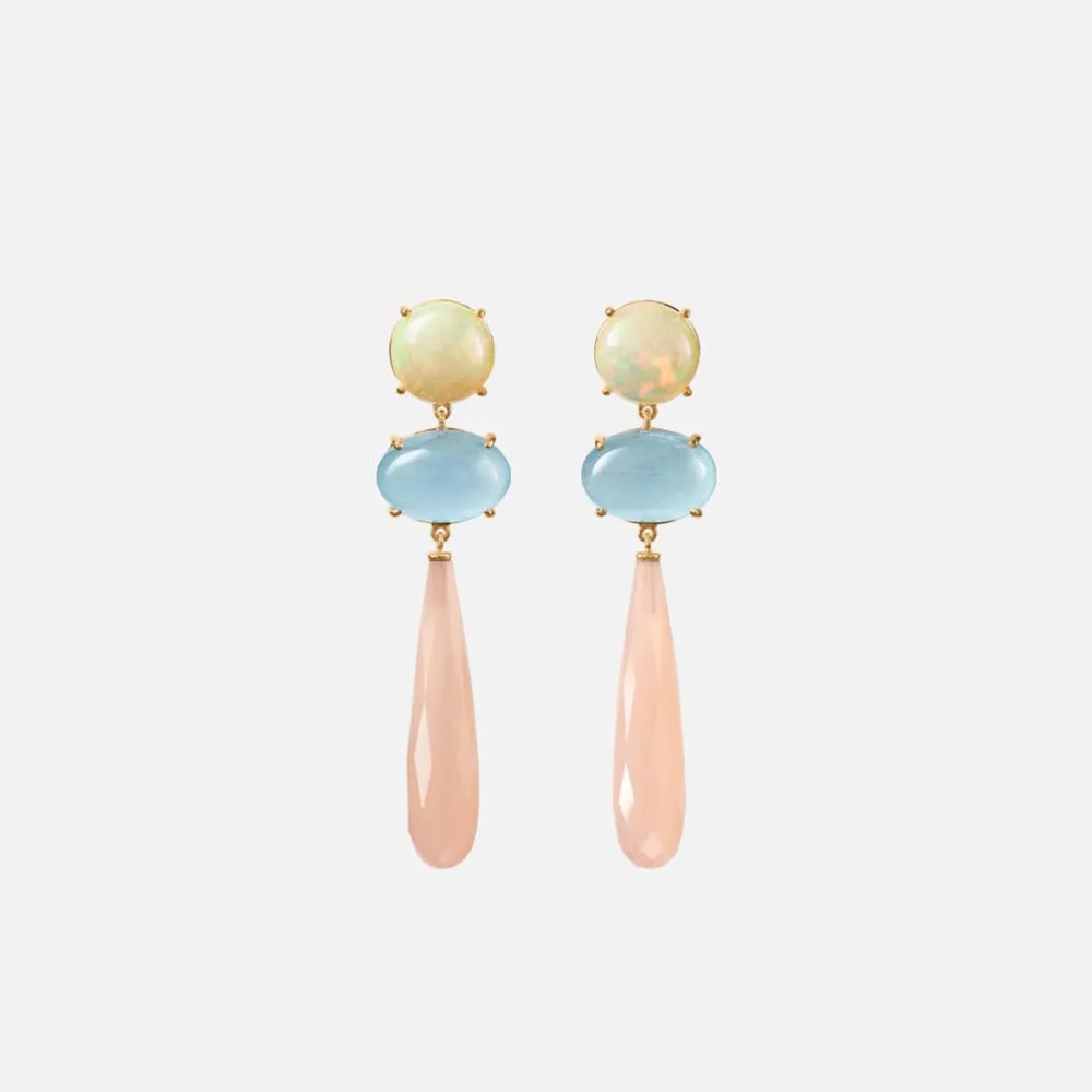 Ole Lynggaard Earring Pairs-Lotus earrings