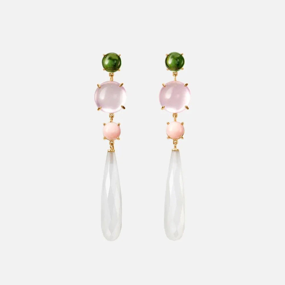 Ole Lynggaard Earring Pairs-Lotus earrings