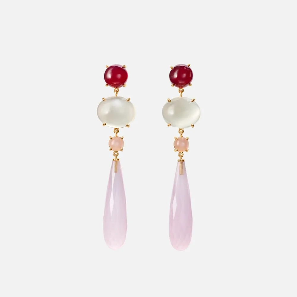 Ole Lynggaard Earring Pairs-Lotus earrings