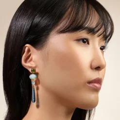 Ole Lynggaard Earring Pairs-Lotus earrings