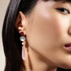 Ole Lynggaard Earring Pairs-Lotus earrings